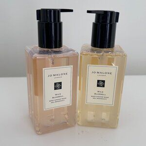 Jo Malone Wild BlueBell Body and Hand Wash Gel Moussant NIB, 8.5 fl oz 250 ml